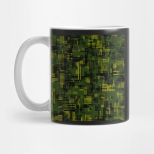 Crosshatch Camouflage Mug